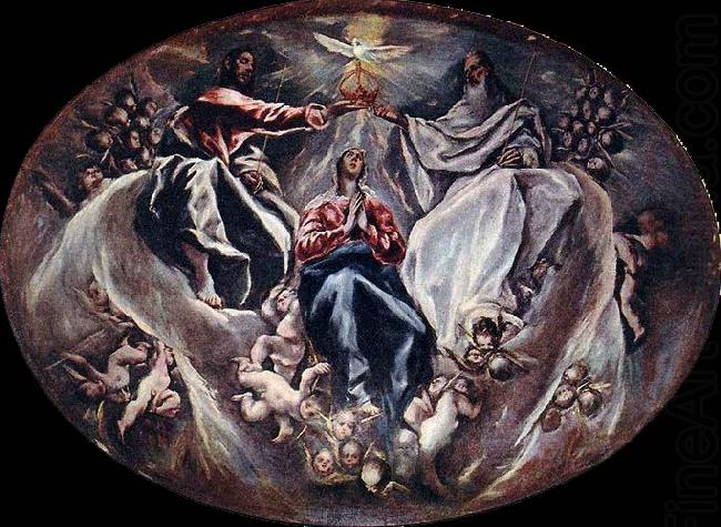 El Greco The Coronation of the Virgin china oil painting image